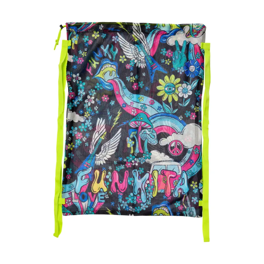 Funkita Mesh Gear Drawstring Bag FKG010A - Hippy Dippy